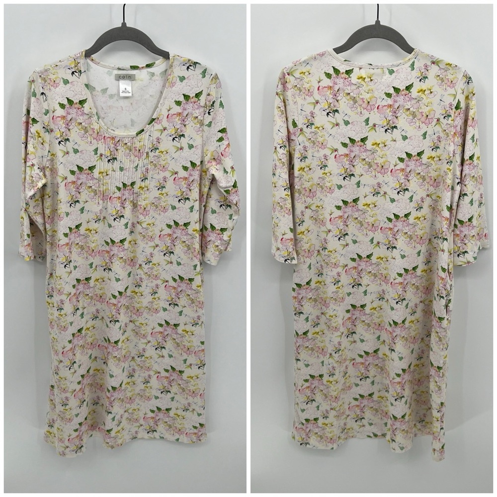 Cotn floral nightgown